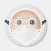 Doctor Emoji Magnet (Vorne)
