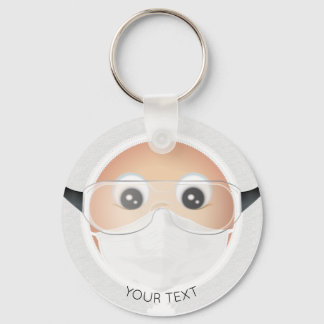 Doctor Emoji Schlüsselanhänger