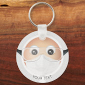 Doctor Emoji Schlüsselanhänger (Rückseite)