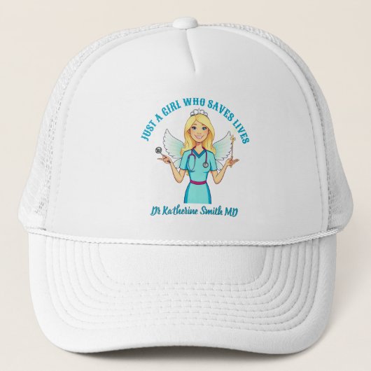 DOCTOR FAIRY BLUE MAGIC MD MAGIC WAND TRUCKERKAPPE (Vorderseite)