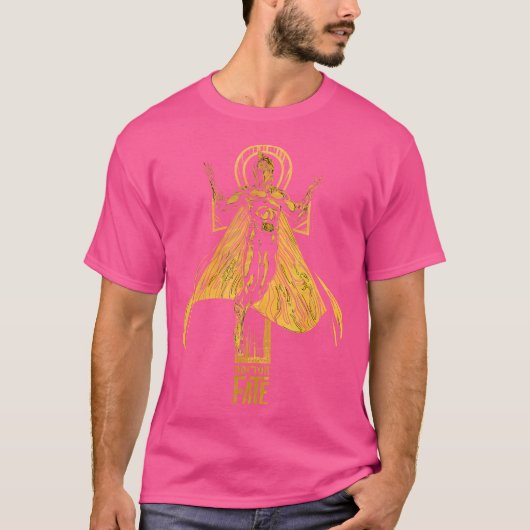 Doctor Fate Golden Profile Float T-Shirt (Vorderseite)