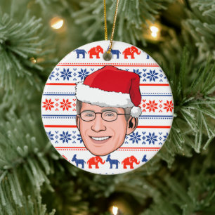 DOCTOR FAUCI Weihnachten Keramik Ornament