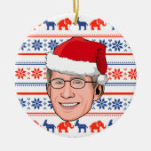 DOCTOR FAUCI Weihnachten Keramik Ornament (Vorne)