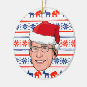 DOCTOR FAUCI Weihnachten Keramik Ornament (Links)