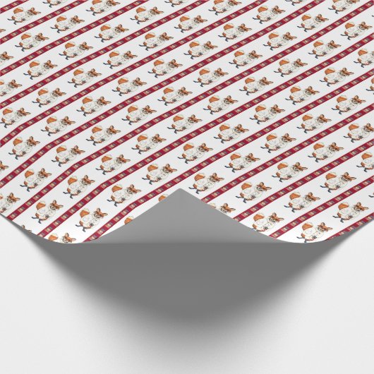 Doctor Fox Wrapping Paper Geschenkpapier (Ecke)