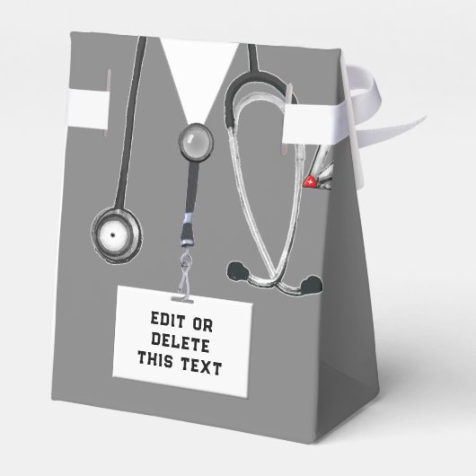 Doctor Gastgeschenk Box Geschenkschachtel (Rückseite)