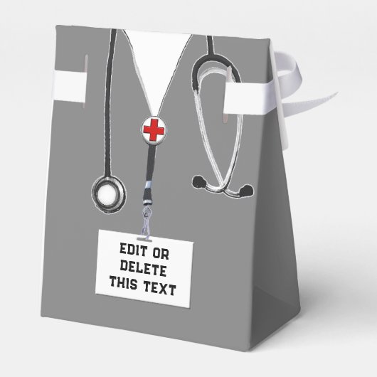 Doctor Gastgeschenk Box Geschenkschachtel (Rückseite)