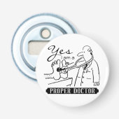 Doctor Gift Beer Bottle Opener Flaschenöffner (Vorderseite)