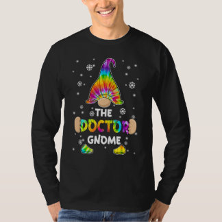 Doctor Gnome Merry Christmas Tie Dye Pajamas T-Shirt