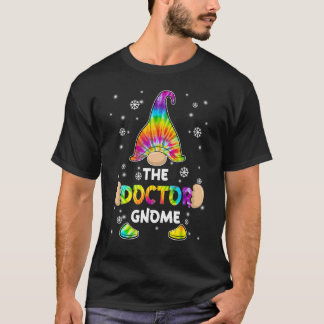 Doctor Gnome Merry Christmas Tie Dye Pajamas T-Shirt