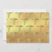 Doctor Gold Abschluss Ankündigung Red (Rückseite)