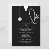 Doctor Graduation Party Invitations Einladung (Vorderseite)