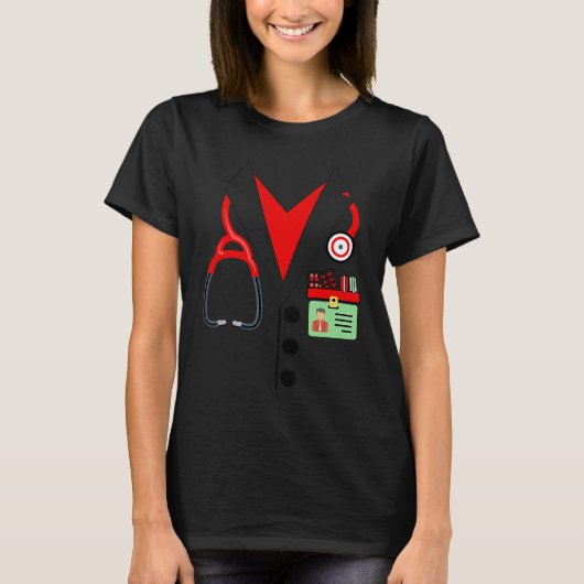 Doctor Halloween Med School Medical Students Docto T-Shirt (Vorderseite)