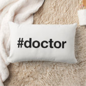 DOCTOR Hashtag Lendenkissen (Decke)