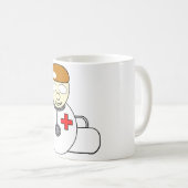Doctor Icon Vector Image Tasse (VorderseiteRechts)