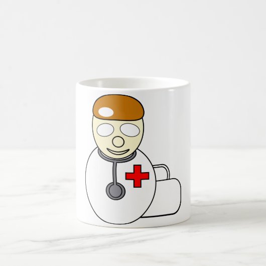 Doctor Icon Vector Image Tasse (Mittel)