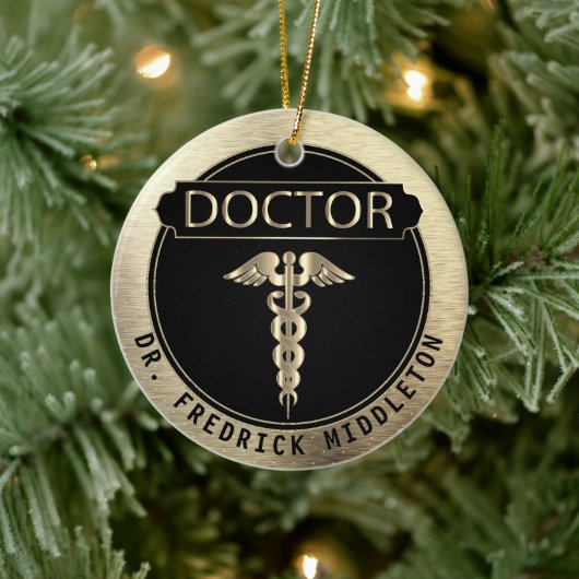 Doctor 👨 ⚕️ keramik ornament (Baum)