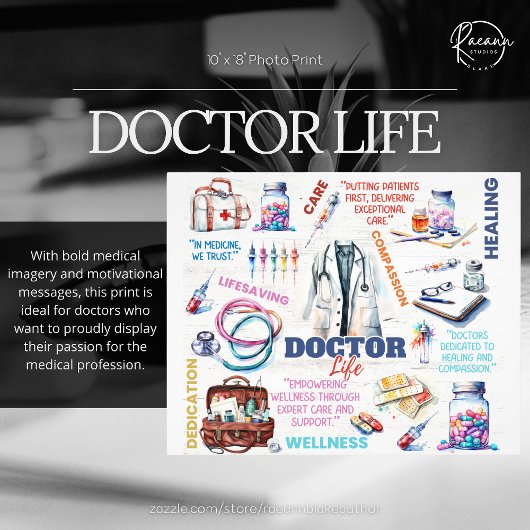 Doctor Life Foto Print