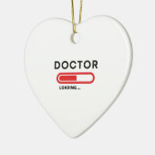 Doctor Loading Keramik Ornament (Links)