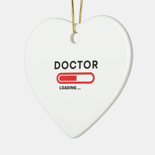 Doctor Loading Keramik Ornament (Links)