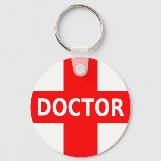 Doctor-Logo Schlüsselanhänger (Vorderseite)