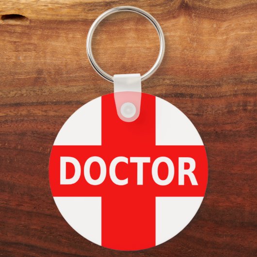 Doctor-Logo Schlüsselanhänger (Vorderseite)
