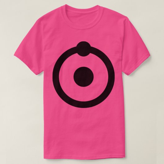 Doctor Manhattan Hydrogen Atom Symbol T-Shirt (Design vorne)