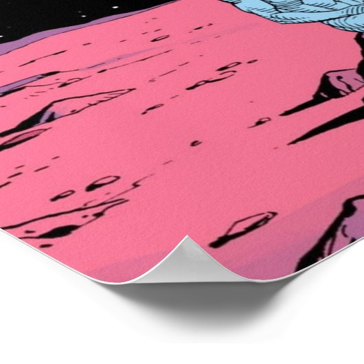 Doctor Manhattan Poster (Ecke)