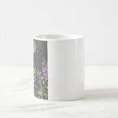 Doctor MD Stethoscope Floral Personalized Kaffeetasse (Mittel)