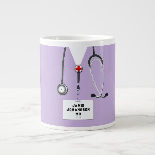 Doctor Medical School Grad Jumbo-Tasse (Vorderseite)