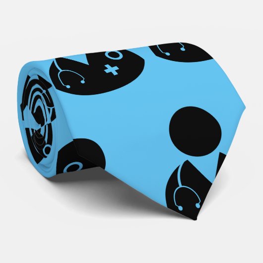 Doctor-Muster anpassen Krawatte (Gerollt)