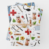 Doctor Nurse Geschenkpapier Set (Beispiel)