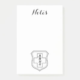 Doctor Nurse Sports Medicine Peace Liebe Destinati Post-it Klebezettel