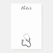 Doctor Nurse Sports Medicine Peace Liebe Destinati Post-it Klebezettel (Vorderseite)