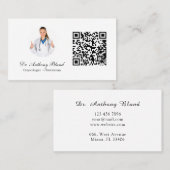 Doctor OBGYN Obstetrician Gynecologin Visitenkarte (Vorne/Hinten)