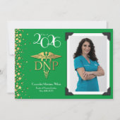 Doctor of Nursing Practice Graduation Announcement Einladung (Vorderseite)