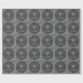 Doctor of Nursing Practice Graduation Grey Silver Geschenkpapier (Flach)