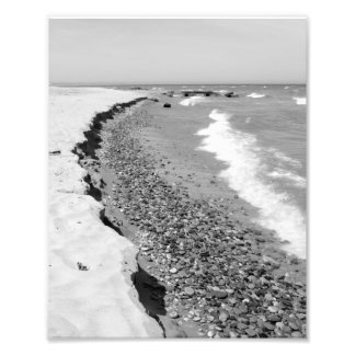 Doctor Park Beach, Lake Michigan, Milwaukee, WI Fotodruck