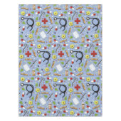 Doctor Party Celebration Tablecloth Tischdecke (Vorderseite)