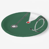 Doctor Party Pappteller (Schrägansicht)