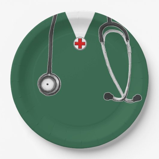 Doctor Party Pappteller (Vorderseite)