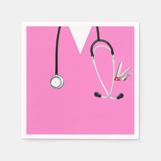 Doctor Party Serviette (Vorderseite)