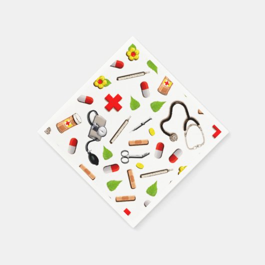 Doctor Party Serviette (Ecke)