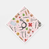 Doctor Party Serviette (Ecke)