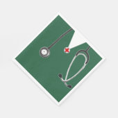 Doctor Party Serviette (Ecke)