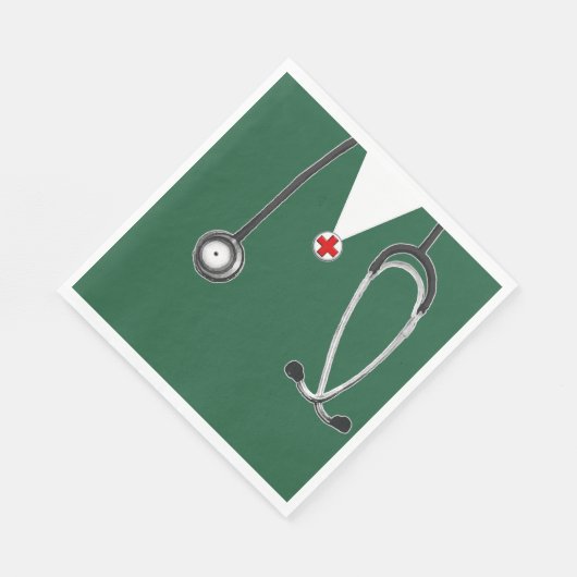 Doctor Party Serviette (Ecke)