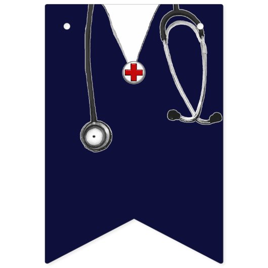 Doctor Party Wimpelkette (Erste Fahne)