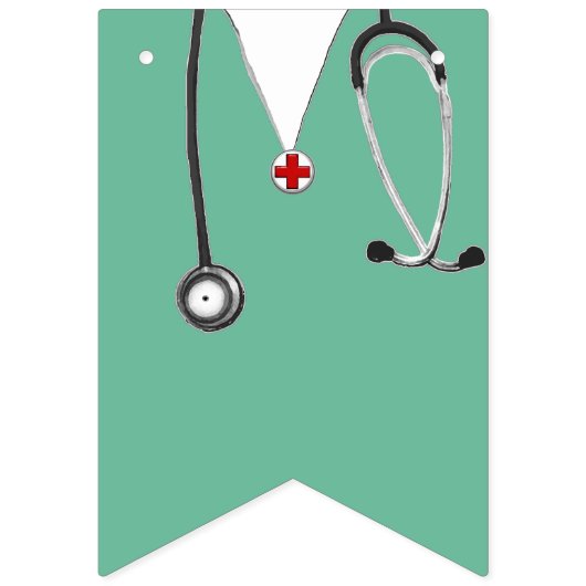 Doctor Party Wimpelkette (Erste Fahne)