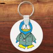 Doctor Penguin Schlüsselanhänger (Vorderseite)