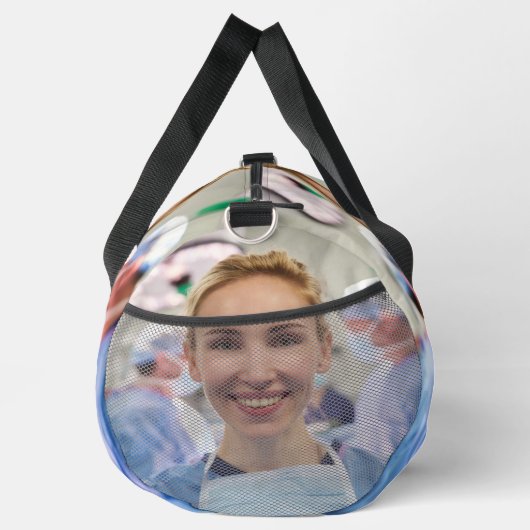 Doctor Photo Customize Personalize Duffle Bag (Rechts)